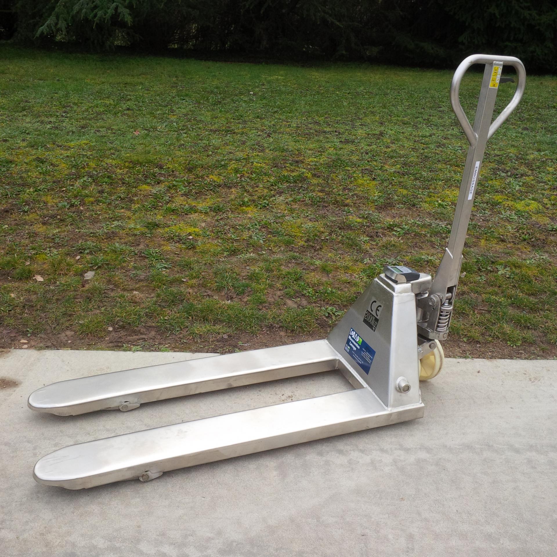 Transpalette inox
